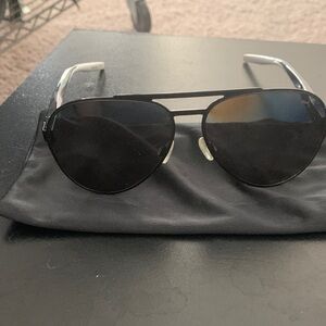Puma Black Aviator Sunglasses